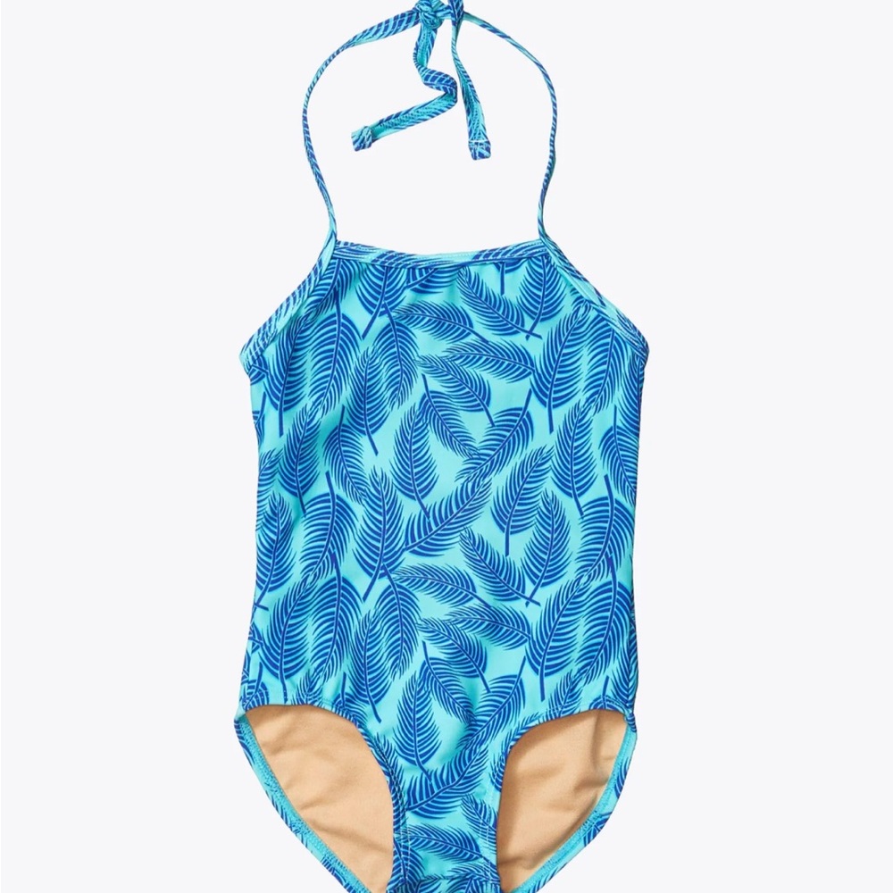 Toobydoo Girl’s Blue One Piece Swimsuit Size 1-2yr